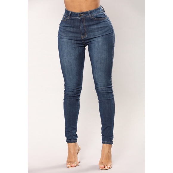 High waisted skinny jeans - Picture 2 of 4